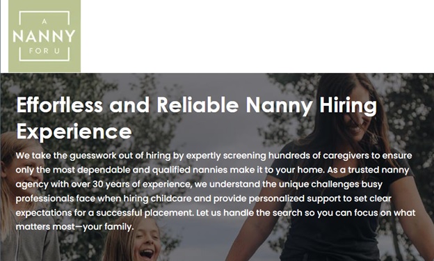 Nanny Services